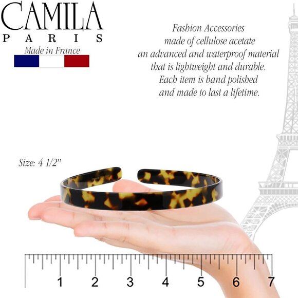 Women Headband Handmade Strong Hold Grip No Slip Flexible Fashion Hair Accessory